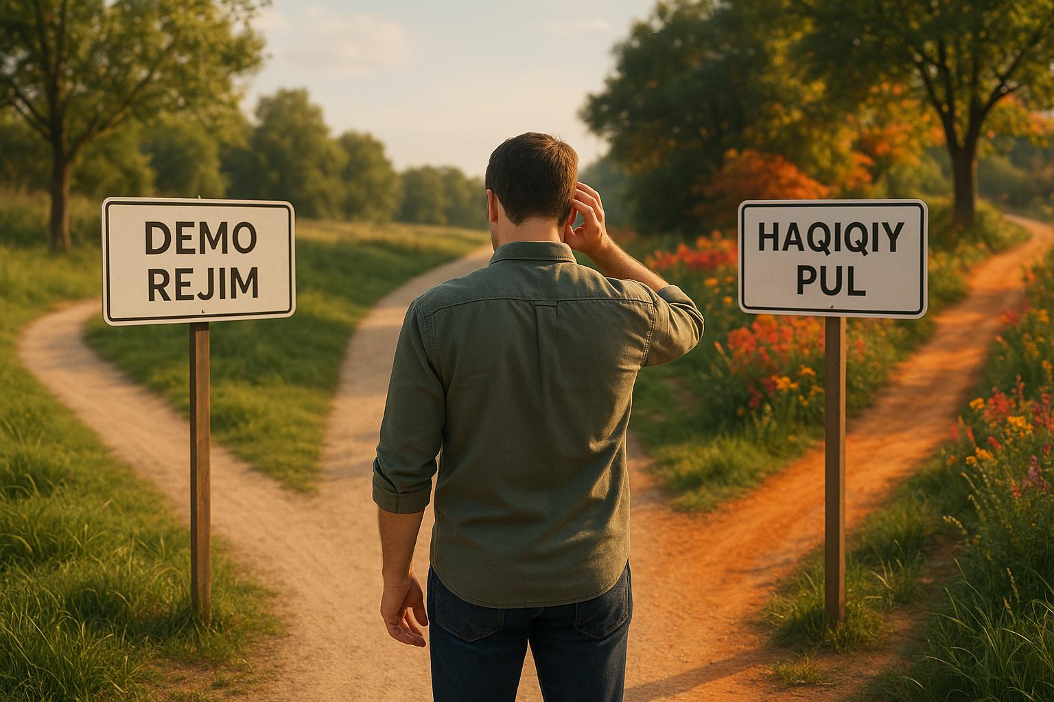 Demo Rejim vs Haqiqiy Pul: Qaysi Birini Tanlash
